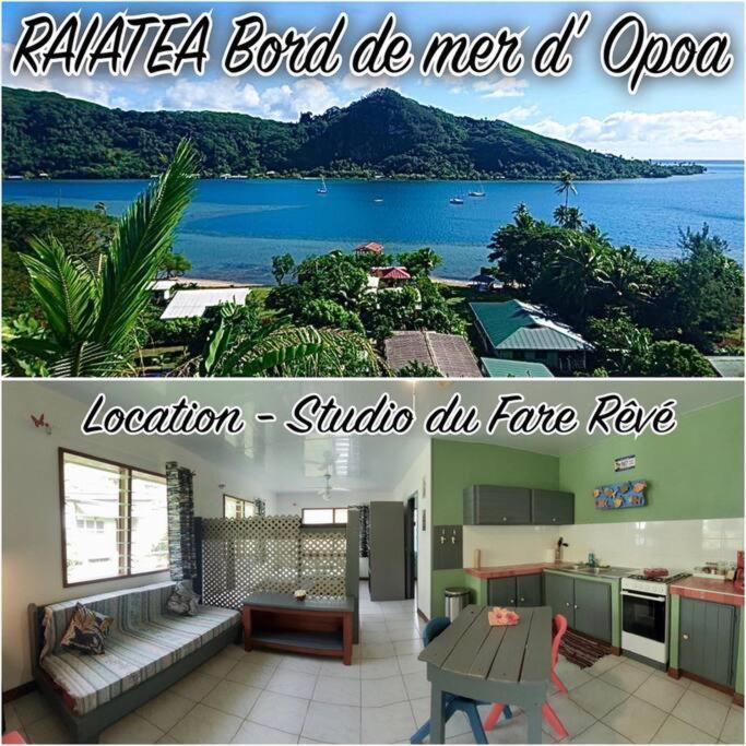 Raiatea, Opoa, Studio Du Fare Reve, Acces Mer Privatif Buitenkant foto